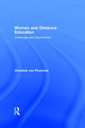 Cover of the book Women and Distance Education by Angela McRobbie