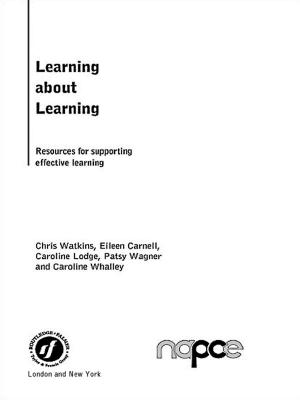 Book cover of Learning about Learning