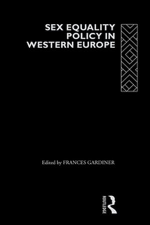 Cover of the book Sex Equality Policy in Western Europe by David E. Elkins, SOC