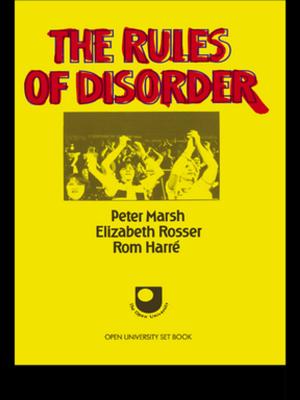 Cover of the book The Rules of Disorder by Norman H. Anderson