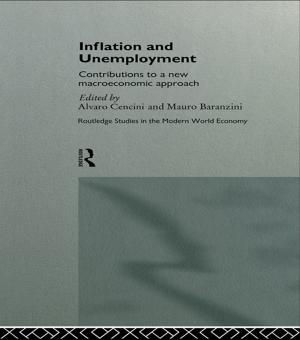 Cover of the book Inflation and Unemployment by Mary Maynard, June Purvis