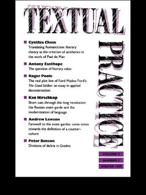 Cover of the book Textual Practice by Ferdia J. Stone-Davis
