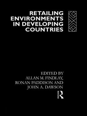 Book cover of Retailing Environments in Developing Countries