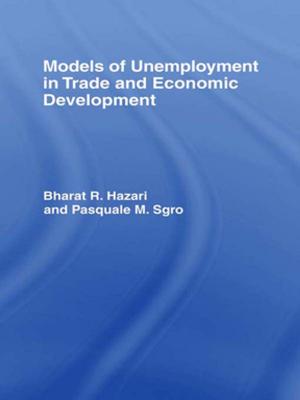 Book cover of Models of Unemployment in Trade and Economic Development