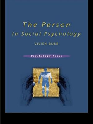 Cover of the book The Person in Social Psychology by William J. McCluskey, Riël C.D. Franzsen