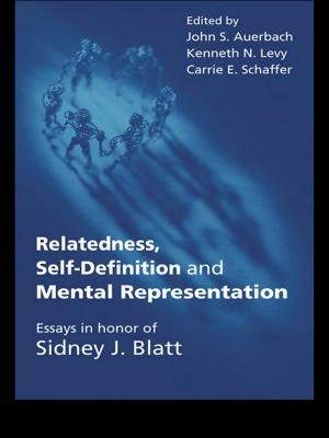 Cover of the book Relatedness, Self-Definition and Mental Representation by Maria Kaika