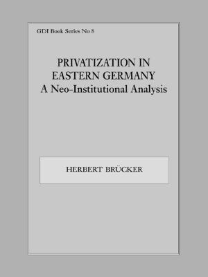 Cover of the book Privatization in Eastern Germany by Mark DeKay