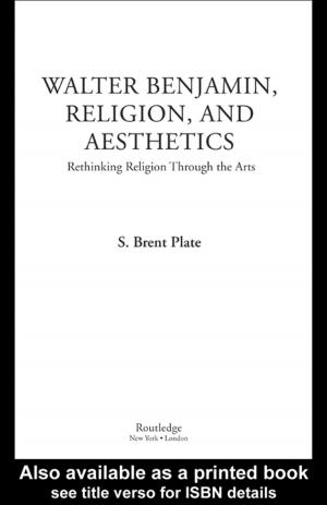 Cover of the book Walter Benjamin, Religion and Aesthetics by Christopher Krzeminski