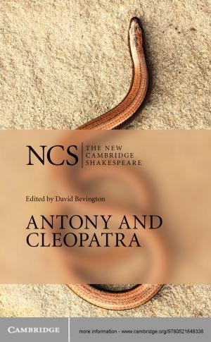 Cover of the book Antony and Cleopatra by Richard Beals, Roderick Wong