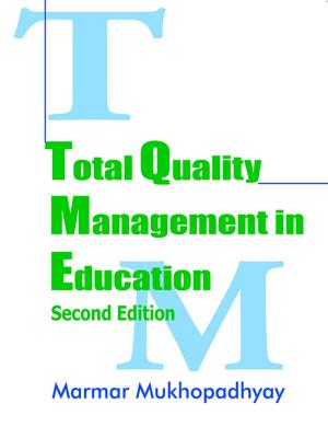 Cover of the book Total Quality Management in Education by Dr. Richard A. Gershon