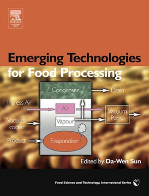 Cover of the book Emerging Technologies for Food Processing by Da-Wen Sun, Elsevier Science