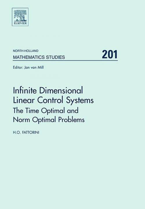 Cover of the book Infinite Dimensional Linear Control Systems by H.O. Fattorini, Elsevier Science