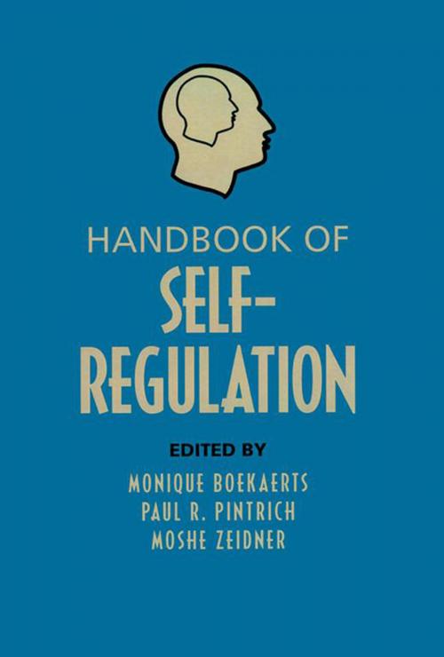 Cover of the book Handbook of Self-Regulation by , Elsevier Science