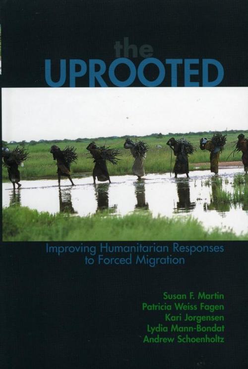 Cover of the book The Uprooted by Susan F. Martin, Patricia Weiss Fagen, Kari M. Jorgensen, Andrew Schoenholtz, Lydia Mann-Bondat, Lexington Books