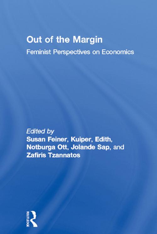 Cover of the book Out of the Margin by , Taylor and Francis
