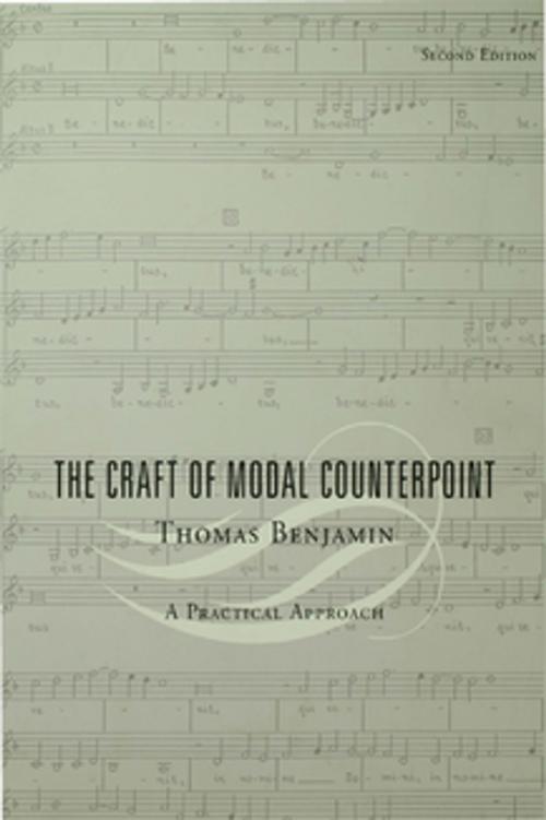 Cover of the book The Craft of Modal Counterpoint by Thomas Benjamin, Taylor and Francis
