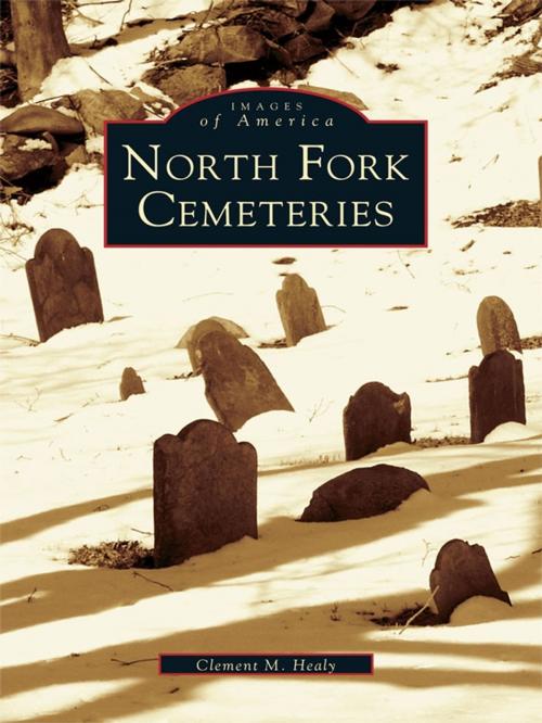 Cover of the book North Fork Cemeteries by Clement M. Healy, Arcadia Publishing Inc.