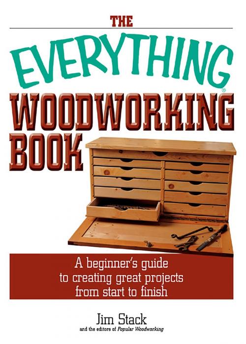 Cover of the book The Everything Woodworking Book by Jim Stack, Adams Media