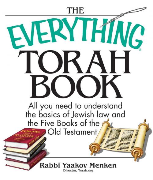 Cover of the book The Everything Torah Book by Yaakov Menken, Adams Media