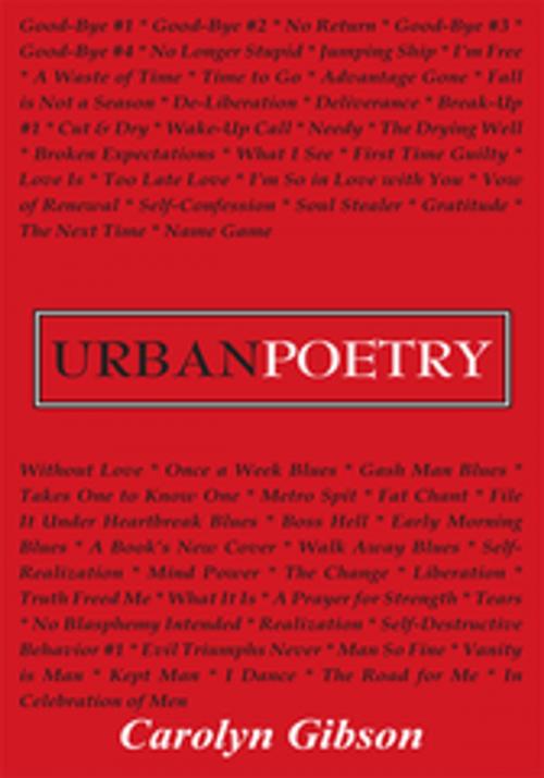 Cover of the book Urban Poetry by Carolyn Gibson, AuthorHouse
