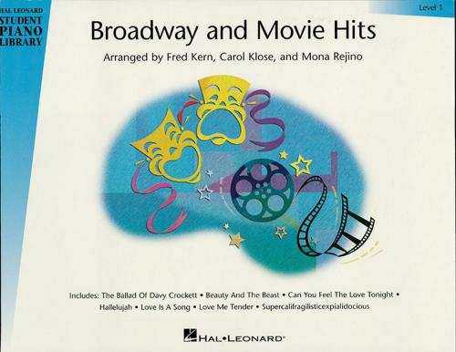 Cover of the book Broadway and Movie Hits - Level 1 (Songbook) by Mona Rejino, Carol Klose, Fred Kern, Hal Leonard