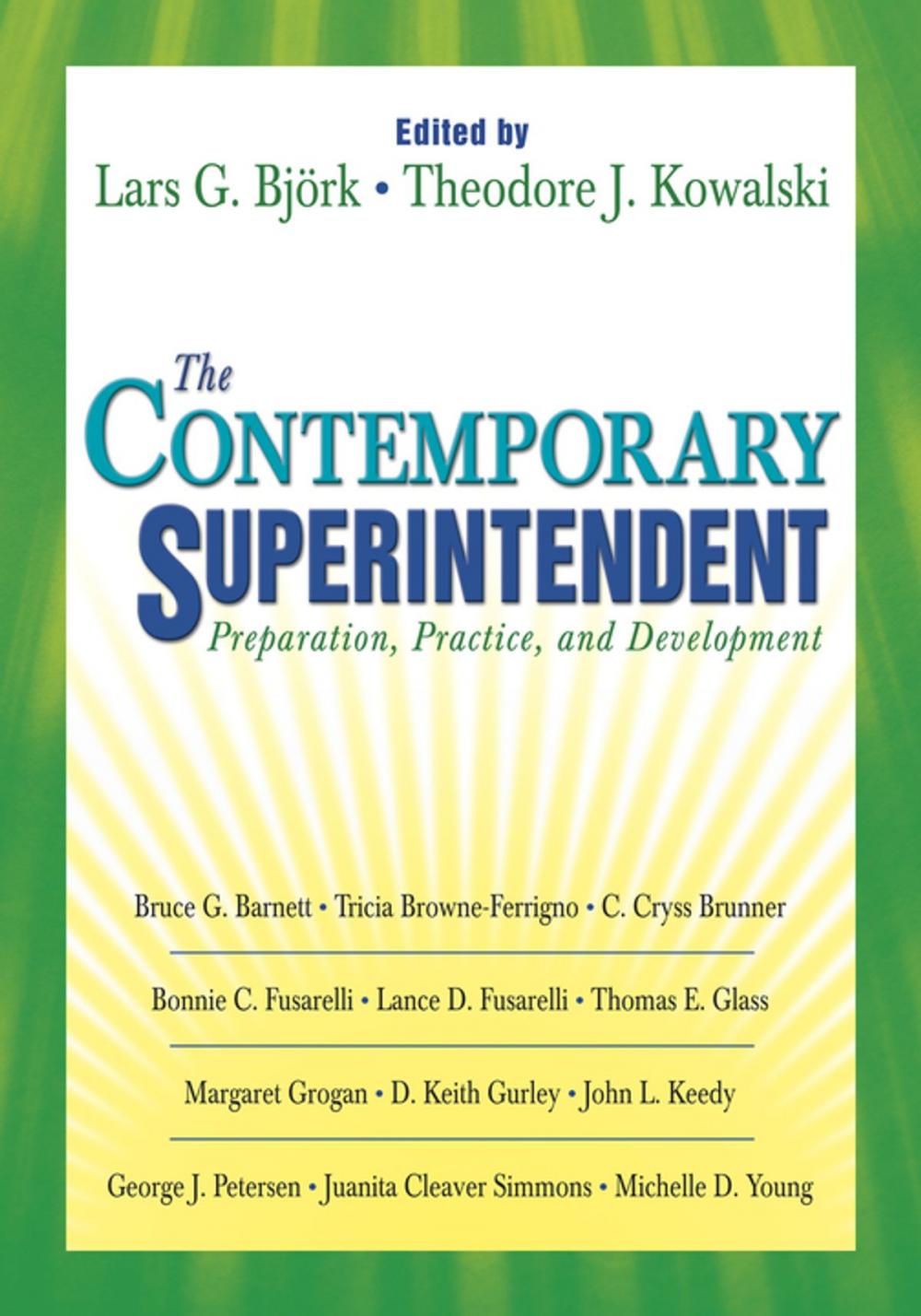 Big bigCover of The Contemporary Superintendent
