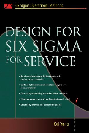 Cover of the book Design for Six Sigma for Service by Aubrey C. Daniels