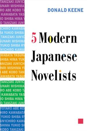 Book cover of Five Modern Japanese Novelists