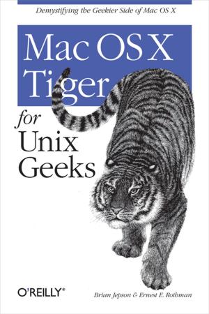 Book cover of Mac OS X Tiger for Unix Geeks