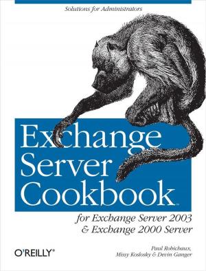 Cover of the book Exchange Server Cookbook by Tom Igoe, Don Coleman, Brian Jepson