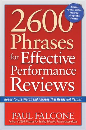 Book cover of 2600 Phrases for Effective Performance Reviews