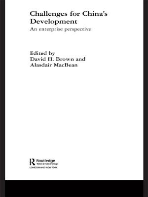 Cover of the book Challenges for China's Development by Margo E. Anderson, Lowell R. Jacobsen, Gavin Reid