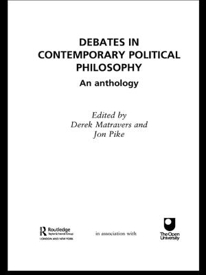 Cover of the book Debates in Contemporary Political Philosophy by Fred A. Shannon