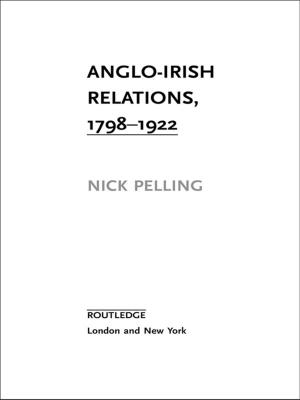 Cover of the book Anglo-Irish Relations by Philippe Le Billon