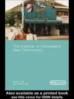 Book cover of The Internet in Indonesia's New Democracy