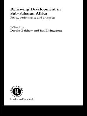 Cover of the book Renewing Development in Sub-Saharan Africa by Chris Sayer