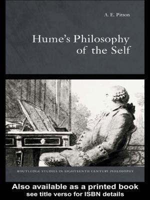 Book cover of Hume's Philosophy Of The Self