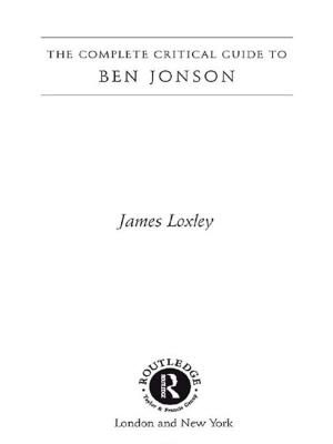 Cover of the book Ben Jonson by Joseph Lassner