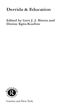Cover of the book Derrida & Education by Joe Bandel