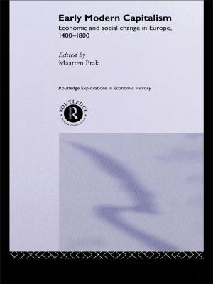 Cover of the book Early Modern Capitalism by Steffi Kulessa