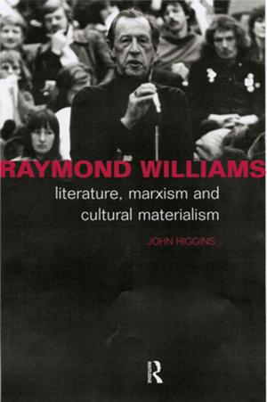 Cover of the book Raymond Williams by Anne Vernon