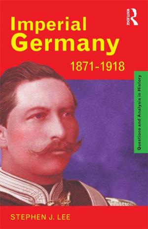 Book cover of Imperial Germany 1871-1918