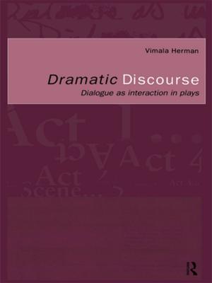 Cover of the book Dramatic Discourse by Arturo Santa-Cruz