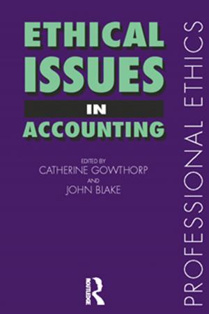 Cover of the book Ethical Issues in Accounting by 