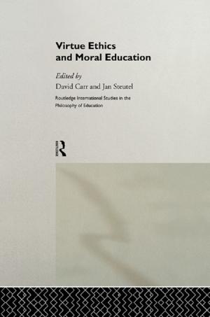 Cover of the book Virtue Ethics and Moral Education by Stephen M. Krason