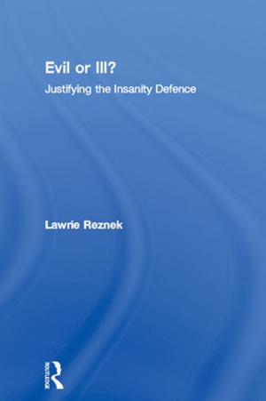 Book cover of Evil or Ill?