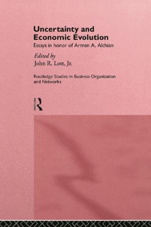 Cover of the book Uncertainty and Economic Evolution by Lars Johanson