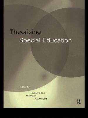 Cover of the book Theorising Special Education by Elizabeth Mavroudi, Caroline Nagel
