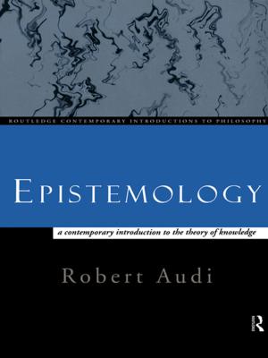 Cover of the book Epistemology by Veronica Pacini-Ketchabaw, Sylvia Kind, Laurie L. M. Kocher