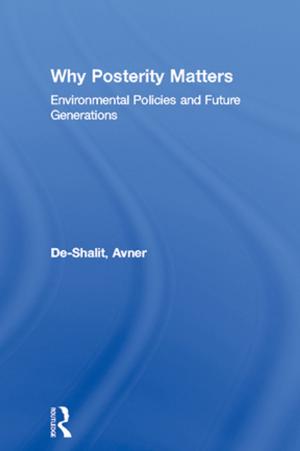 Book cover of Why Posterity Matters